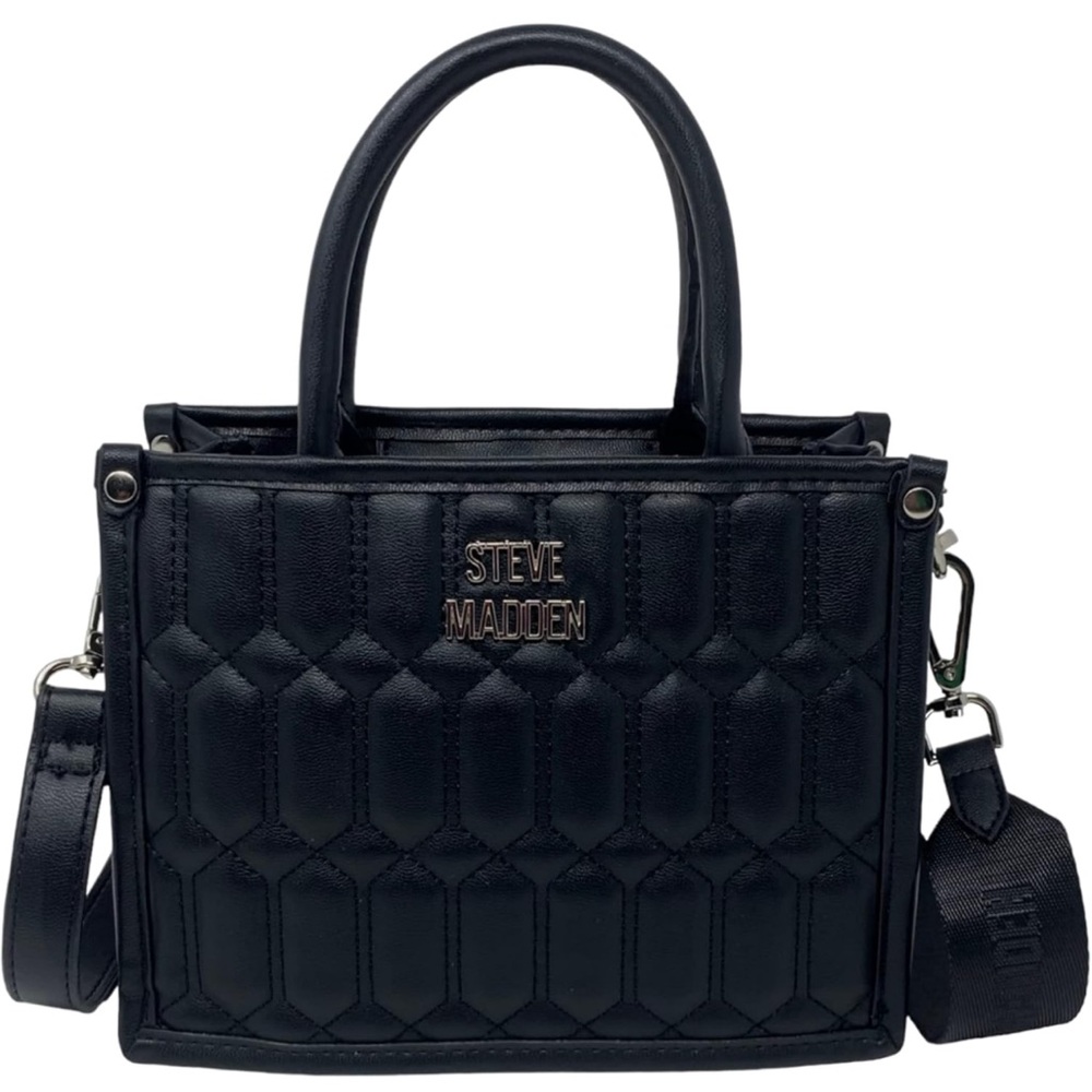 Steve Madden Black BNIKO mini tote bag purse